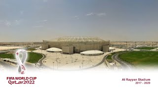 Official Ahmad bin Ali Stadium 4K Construction TimeLapse FIFA World Cup 2022 [upl. by Villada]