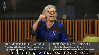 Elizabeth explique les problèmes liés à lénergie nucléaire [upl. by Esiuole286]