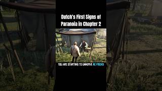 Dutch’s First Signs of Paranoia rdr2 reddeadredemption gaming [upl. by Amiaj]