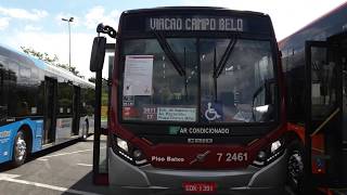 CAIO MILLENNIUM IV VOLVO B 290 RLE  VIAÇÃO CAMPO BELO 7 2461  11° BUS BRASIL FEST 2017 [upl. by Wildermuth]