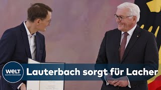 BUNDESREGIERUNG Steinmeier ernennt die neuen Minister  und dann ist Karl Lauterbach an der Reihe [upl. by Yi]