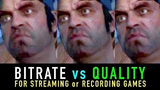 Youtubers and Streamers What you need to know about Bitrates [upl. by Anurag]