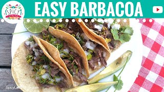 How to make BARBACOA  Mexican Food  Spicy Latina Mom [upl. by Freiman107]