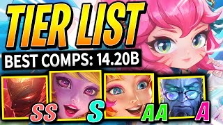 BEST TFT Comps for Patch 1420B  Teamfight Tactics Guide  Set 12 Ranked Beginners Meta Tier List [upl. by Cocks]