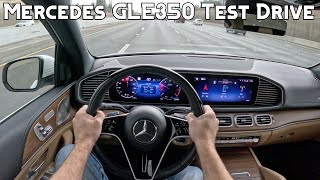 2024 MercedesBenz GLE 350 4Matic POV Test Drive [upl. by Vatsug337]