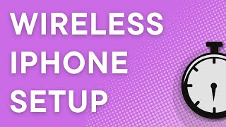 Wireless setup of a new iPhone using your old iPhone 2024 [upl. by Astraea594]