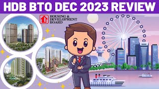 Dec 2023 HDB BTO Projects Launch Review Application Rate and Price [upl. by Previdi]