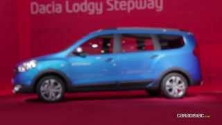 Dacia Lodgy Stepway  Salon de Paris 2014 [upl. by Pfaff]