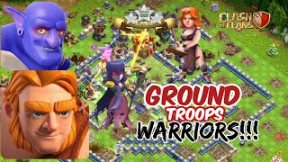 Super Giant Bowler Valkyrie Witch ATTACK STRATEGY  Clash of Clans [upl. by Yssis125]