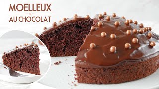 Le MOELLEUX au CHOCOLAT  La Recette Facile du Gâteau au Chocolat PARFAIT pour le Goûter [upl. by Brosy]