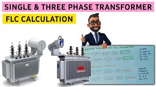 👷Single amp Three Phase Transformer Full Load Current Calculations [upl. by Ennaeiluj711]