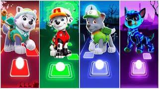 PAW Patrol The Mighty Movie Chase🌟 Rubble 🌟 Skye 🌟Marshall ☄️ Tiles Hop EDM Rush [upl. by Kleiman]