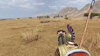 Mount And Blade Bannerlord  Vlandia vs Aserai 120 vs 150 Battle [upl. by Idnat]