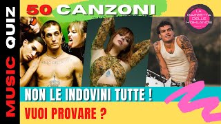 MUSIC QUIZ 2024 1 50 CANZONI  Indovina la canzone in 3 secondi  GUESS THE SONGS [upl. by Ursal448]