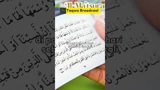 Dzikir AlMatsurat Pagi dan Petang capcut fyp fypシ゚viral shorts islamicvideo islam dzikir [upl. by Josi764]