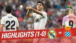 Resumen de Real Madrid vs RCD Espanyol 10 [upl. by Neral]