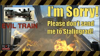 IL 2 Evil Train  JU 87 Stuka Vs Train  Try not to laugh [upl. by Edme362]