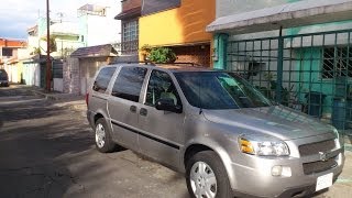 Chevrolet Uplander LS Larga super cuidada 07 [upl. by Docilla]