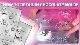 How to Detail in Chocolate Molds [upl. by Vizzone674]