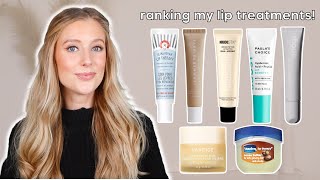 Ranking My Lip Masks Lip Balms amp Lip Treatments [upl. by Werd746]