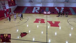 Rancocas Valley vs Pennsauken Varsity Womens Basketball [upl. by Ahsinor592]