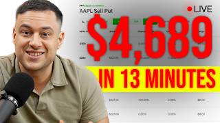 Watch a Pro Options Trader Sell Puts Live Options for Beginners [upl. by Dnilazor]