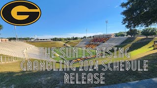 Grambling State 2024 Schedule Release [upl. by Ttimme]