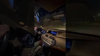 Late night car driving in USA  city life in USA ytshortsvideo ytshorts drivingstatus [upl. by Ramonda]