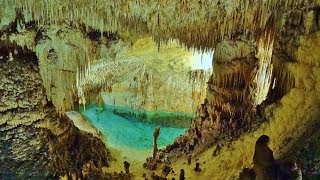 Europes Largest Underground Lake Cuevas del Drach Mallorca [upl. by Wadlinger]