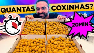 Quantas COXINHAS o CORBUCCI come em 20 MINUTOS [upl. by Onilecram]