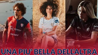 SONO STUPENDE TUTTE LE MAGLIE DEL CAGLIARI 202425 [upl. by Frances]