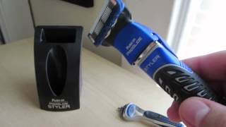 Gillette Fusion Proglide Styler Review ROCKWELL DE LINKED BELOW [upl. by Phare]