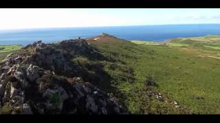 Carn Galver near Zennor Cornwall by drone [upl. by Florette547]