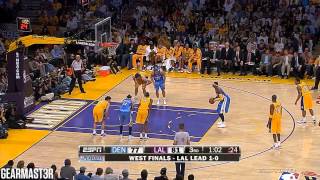 Carmelo Anthony  34 points vs Lakers Full Highlights 2009 WCF GM2 20090521 [upl. by Etteloiv116]