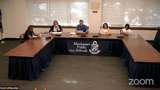 Manhasset Schools Board of Education Meeting 8524 [upl. by Cochard]