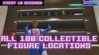 GTA5 GUIDE ALL 100 COLLECTIBLE FIGURE LOCATIONS MAP INCL NOW LIVE UNLOCK IMPOTENT RAGE OUTFIT [upl. by Erreid]