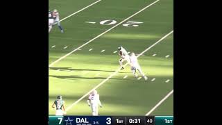 Jalen Hurts Finds AJ Brown on a Scramble Drill shorts NFL Eagles [upl. by Grimaud]