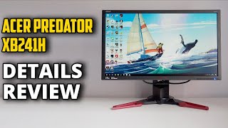 Acer Predator XB241H Review  1080p 180Hz 1ms GSYNC Gaming Monitor [upl. by Sinnod496]