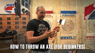 Axe Throwing Tips For Beginners [upl. by Dorris]