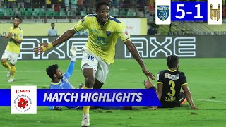 Kerala Blasters FC 51 Hyderabad FC  Match 52 Highlights  Hero ISL 201920 [upl. by Acnaiv432]