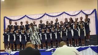 2024 Garden Primary School Junior choir conducted by Ms LMadoloMusic competition in Mosselbay [upl. by Derby]