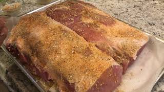 HOW TO MAKE PORK LOIN ROAST IN THE OVEN [upl. by Rona]