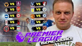 MES PRONOSTICS PREMIER LEAGUE  MANUTD  CHELSEA  ASTON VILLA  MANCITY  LUTON  ARSENAL [upl. by Ahsyek909]