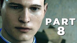 DETROIT BECOME HUMAN Walkthrough Gameplay Part 8  HANK PS4 Pro [upl. by Annavoj]