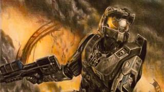 Halo Master Chief Speed Drawing [upl. by Cassius212]