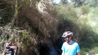 Salto del Usero en Bullas Comunidad Biker ruta mtb bt btt Vía Verde Suroeste [upl. by Notlok]