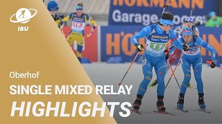 Oberhof 2023 Single Mixed Relay Highlights [upl. by Janina]