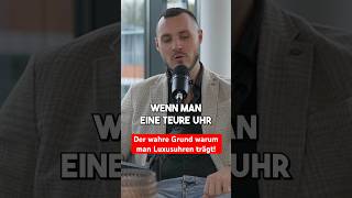 Der wahre Grund warum man Luxusuhren trägt [upl. by Grosmark45]