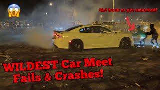 WILDEST Car Meet Fails and Crashes Compilation Part 2 [upl. by Ilyah605]