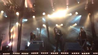 Lykke Li  Gunshot Jimmy Kimmel live Show Hollywood CA [upl. by Enilatan]